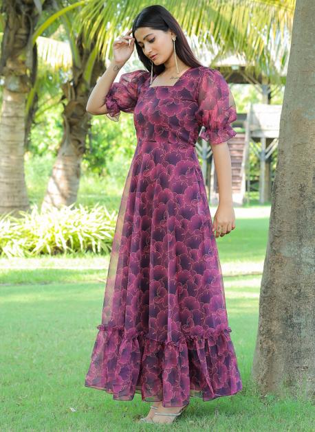 Georgette vrienden Western Pretty Gown at